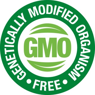 Genetically Modified Organism Free badge