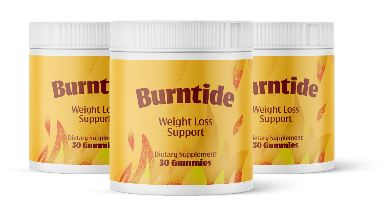 3 bottles of Burntide gummies